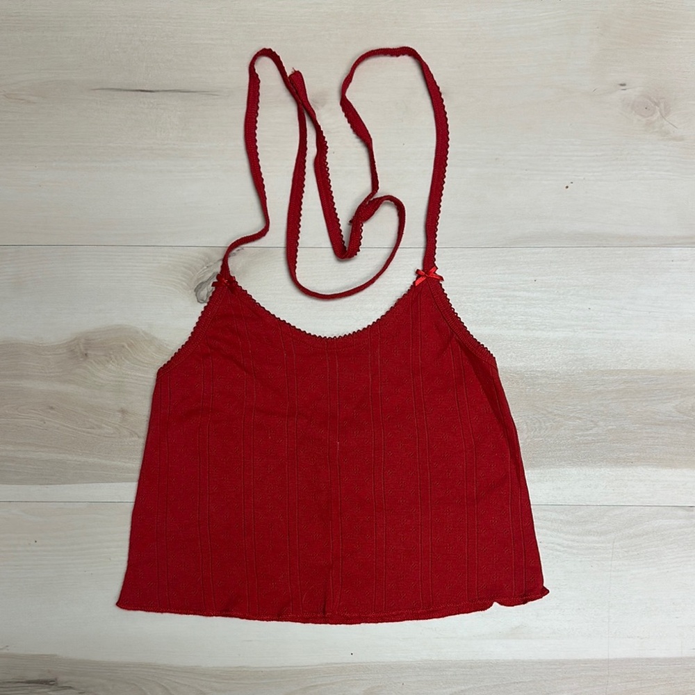 Cou cou intimates Chic Red Strappy Top - ordered wrong size!